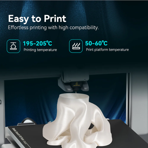 Filamento SUNLU 1,75 mm PLA+ SEDA cuidadosamente herido envasado al vacío filamentos brillantes - Imagen 5 de 43