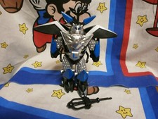 Vintage TMNT Cyber Samurai Leo Leonardo Near Complete & Working Ninja Turtles