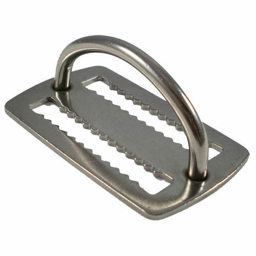 Scuba Diving Stainless Steel Weight Belt Keeper with D-ring - Afbeelding 1 van 2