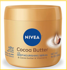 NIVEA Cocoa Butter Body Rich Creamy For Dry Skin 15.5 Oz