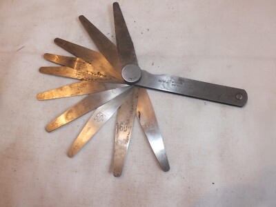 MOORE & WRIGHT 387M FÜHLERLEHRE 0,03 - 0,5 - ENGINEERING TOOLS