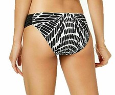 Bar III Kaleidoscope Printed Side-Cinch Hipster Bottoms Women Swimsuit size M