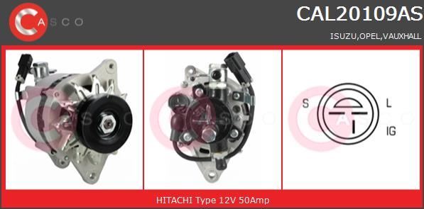 Alternateur Opel Campo 3.1 TD robuste bloc électrique renforcé pour transmission 4x4