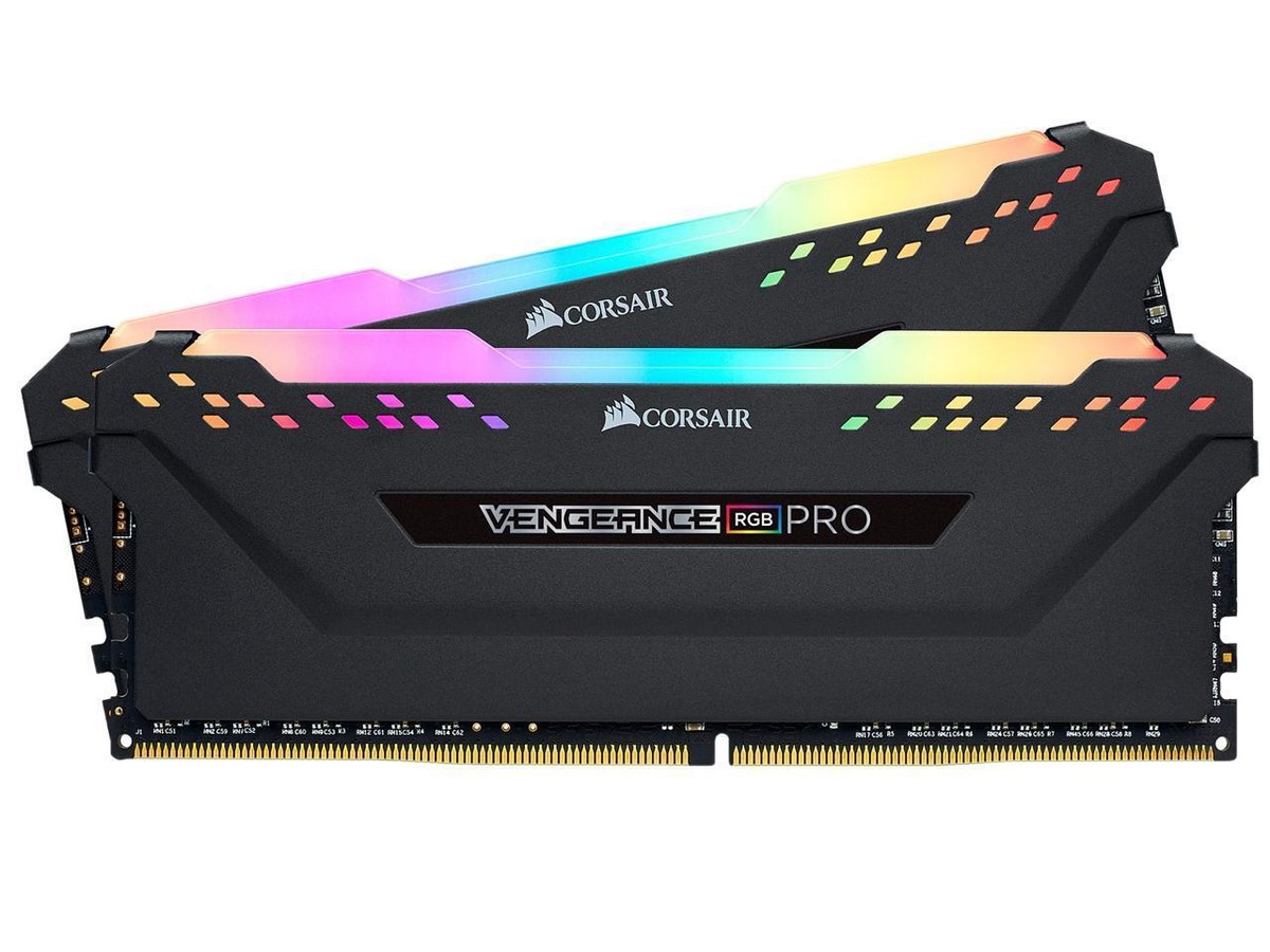 CORSAIR Vengeance RGB Pro 64GB (2 x 32GB) 288-Pin PC RAM DDR4 3200