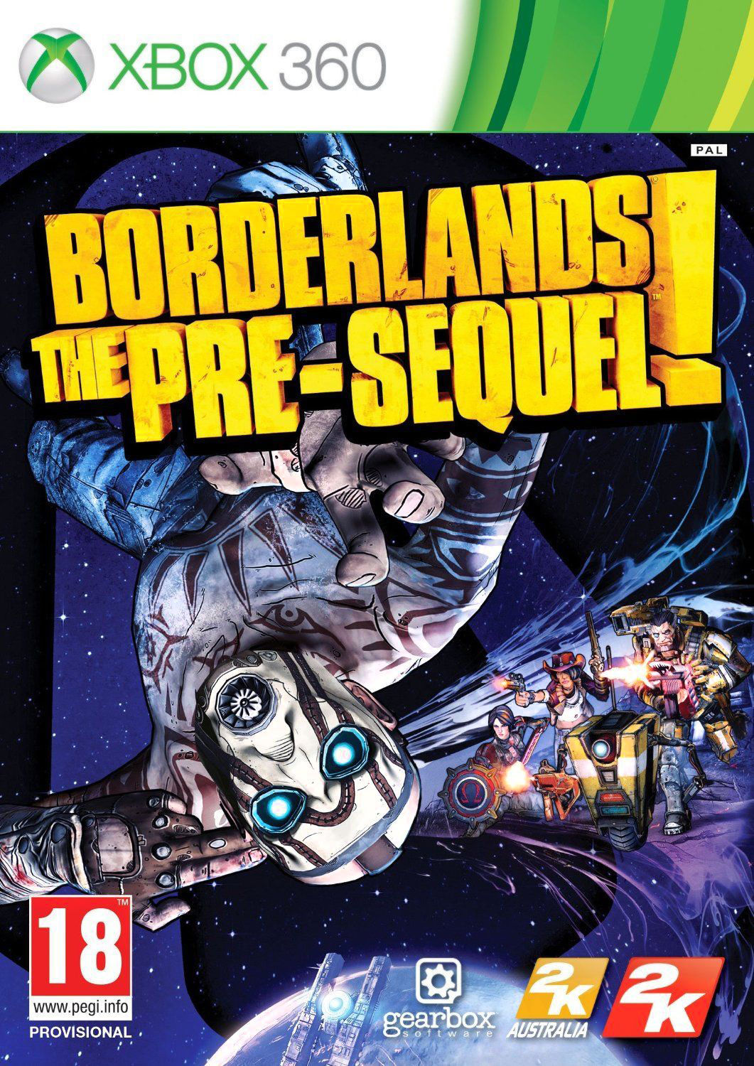 Borderlands: The Pre-Sequel (Xbox 360) PEGI 18+ Adventure: Free Roaming
