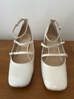 Dolce Vita White Patent Leather Mary Jane Shoes Meadow 2” Heals Size 10.5 — photo 2