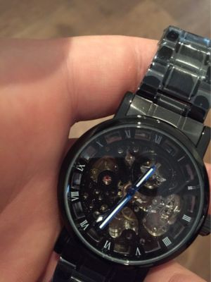 Zeiger Orologio Uoo Da Tasca Orologio Steapunk Scheletro Eccanico Orologi Uoini Retro - Foto 4