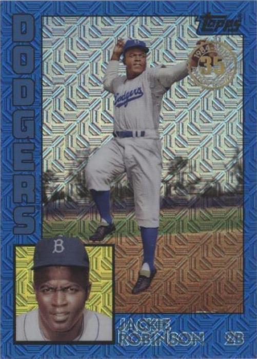 2019 Topps Silver Pack - 1984 Topps Baseball Jackie Robinson #T84-6 ...
