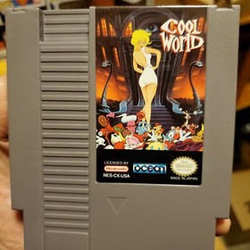 Nintendo - Cool World Nes Complete w/ poster Super Rare
