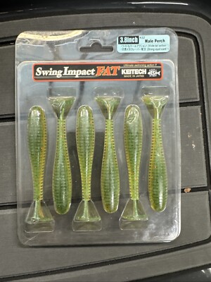Keitech Fat Swing Impact 3.8 inch Soft Paddle Tail Swimbait