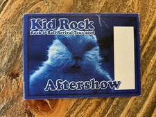 2008 Kid Rock "Caddyshack - Mr. Gopher" Aftershow Cloth Backstage Pass