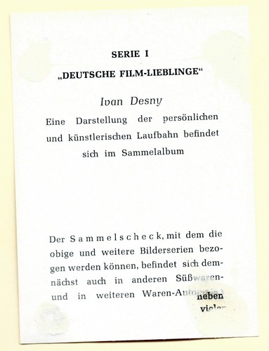 50er Jahre Colmorgen & Hoepner Deutsche Filmstars Sammler Album Karten, Sie wählen - Bild 11 von 207