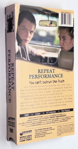REPEAT PERFORMANCE New VHS 1996 New Zealand Christian Film Billy Graham Sealed - Picture 2 of 4