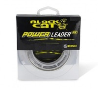 (0,90€/1M) Black Cat Power Leader 150Kg 20M Wallerschnur Welsschnur