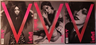 3 Variant Cover Issues V Mag #117 (Spring 2019) w/ Charlotte Lawrence, Kelsey Lu