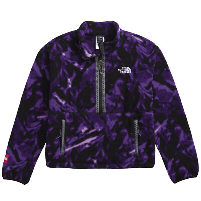 Women's The North Face Fleeski 1/2 Zip Fleece Coat Jacket NF New