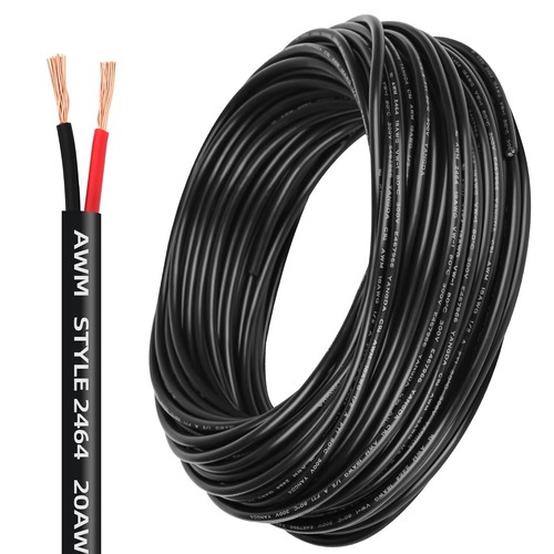 UL Certified 20 Gauge Electrical Wire - 300FT Flexible Stranded Copper Cord - Picture 3 of 9
