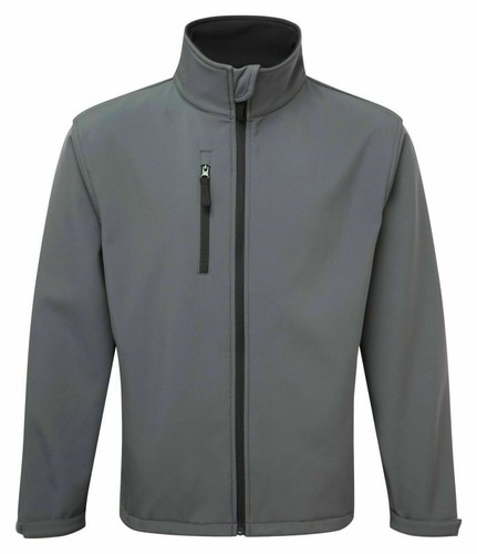 Hombre Fortress Softshell Forro Polar Waterproof Viento Exterior Trabajo Jacket - Imagen 4 de 8