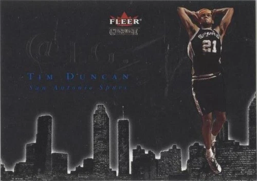 2001-02 Fleer Genuine - Tim Duncan #13