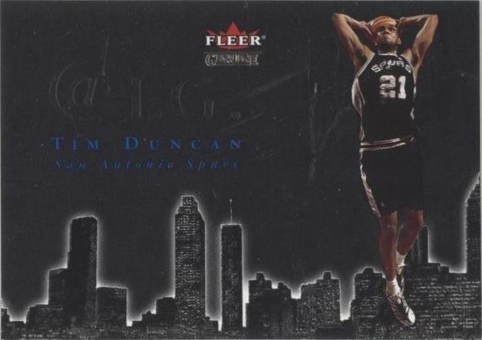 2001-02 Fleer Genuine - Tim Duncan #13 - 1 of 2