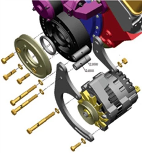Powermaster 895 Low Mount Bracket - Image 2 of 3
