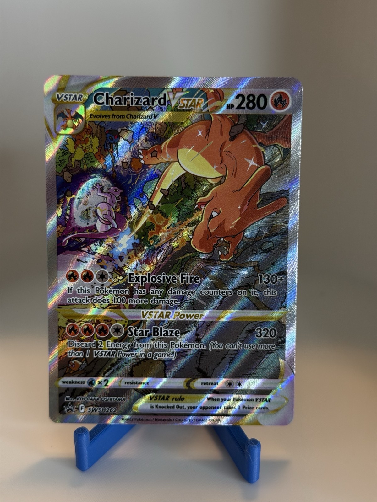 Charizard Explosive Fire Charizard VSTAR SWSH262 Black Star Promo Pokemon Card NM | eBay