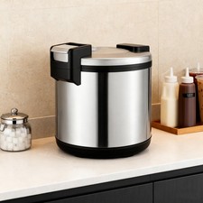 19L/20Qt Electric Commercial Rice Warmer Restaurant Non-stick Rice Warmer 110W