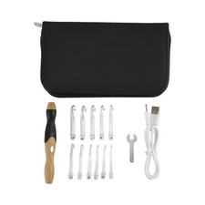 11 in 1 LED Crochet Hook Set, 9 in 1 USB Rehargeable Light Crochet Hooks4258