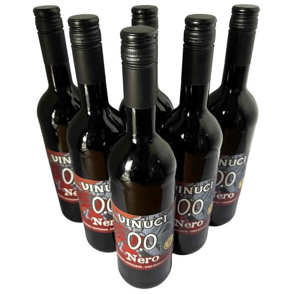 Vinuci, „Nero“ Cabernet Sauvignon 0,5%, 6 × 0,75L, Alkoholarm-image