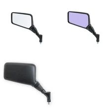 TANAX Napoleon Cross 2 Mirror EX L Left 8mm Black Motorcycle Mirror Japan