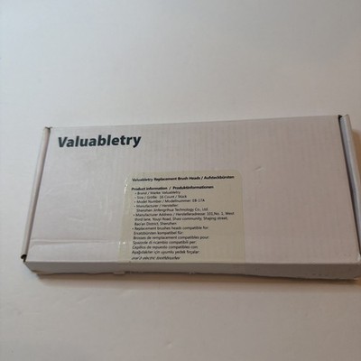 Valuabletry 16 Pack Charcoal Replacement Heads Compatible With Oral B - White