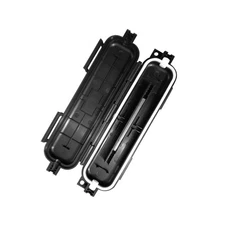 2PCS FTTH Fiber Optic Protective Box, Heat Shrink, Waterproof Drop Cable Case