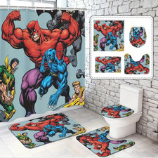 Superhero Movie Themed Shower Curtain or Bathroom Sets.