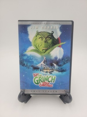 Dr Seuss How the Grinch Stole Christmas (DVD, Full Screen, 2000)