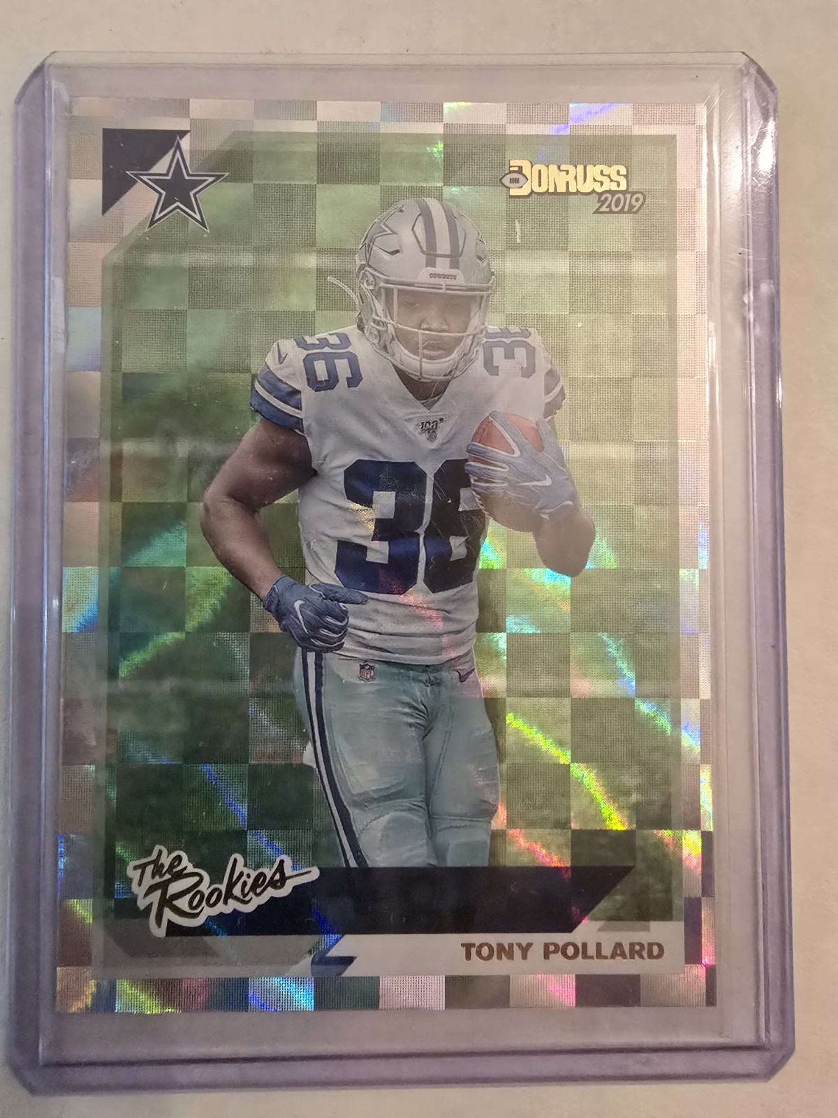 2019 Panini Donruss The Rookies #TR-37 Tony Pollard (RC)