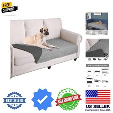 Waterproof Dog Bed Cover Pet Blanket for Furniture Bed Couch Sofa Reversible