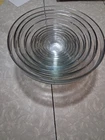 Vintage Anchor Hocking Set Of (10) Clear Glass Nesting Bowls
