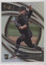 2020 Panini Select Premier Holo Prizm Logan Webb #125 0b0