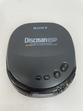 Sony Discman ESP D-242CK Portable CD Player Mega Bass AVLS Electronic Shock