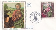 FRANCE - 1972 - Enveloppe SOIE PREMIER JOUR " LE MAITRE DE MOULINS " Y&T N°1732