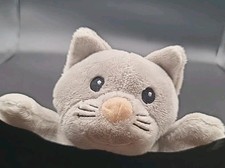 Melissa Doug Plush Kitty Cat Gray Stuffed Animal 9"