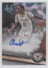 2023-24 Bowman U Chrome Prospect Lava Refractor 171/199 Chris Johnson Auto 0wv1