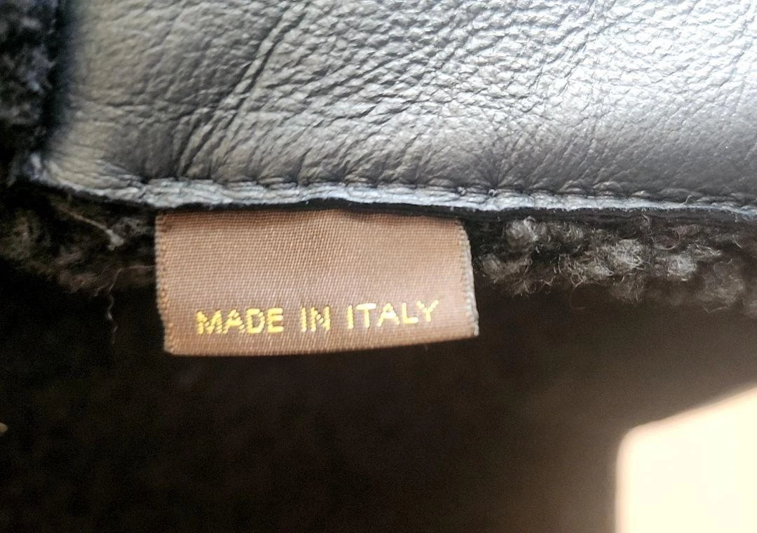 LOUIS VUITTON（LV） Louis Vuitton giacca blusa pelle shearling taglia 52