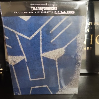 Transformers 1-6 Limited Ed Steelbook Set (4K UHD / Blu Ray /) NEW!