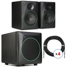 Mackie CR8BT 8-inch Powered Bluetooth Studio Monitors with Subwoofer