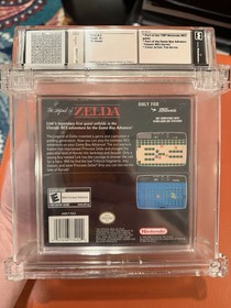 Legend of Zelda - Classic NES Series GBA WATA Graded, A+ Seal, Box 8.5