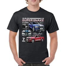 Ford Shelby Super Snake F-150 T-shirt Pickup Truck 4x4 Off-Road Men's Tee