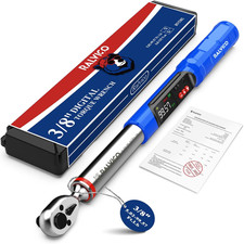 Chiave dinamometrica digitale 3/8" con vibrazione e allarme LED per veicoli