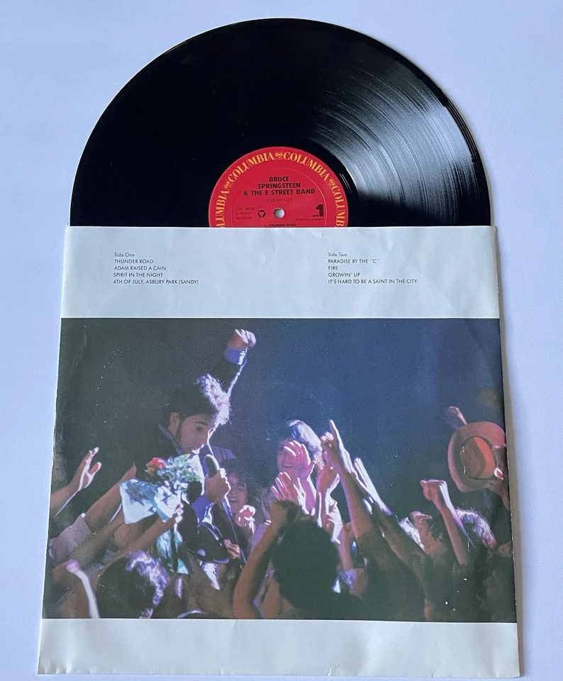 Bruce Springsteen & The E Street Band 5LP BOX SET Live/ 1975-85 Masterdisk EX+ - Image 3 of 4