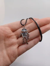 Robot Charm Necklace / Robots / Gifts for Him / Robotics Gifts / Handmade / Hol
